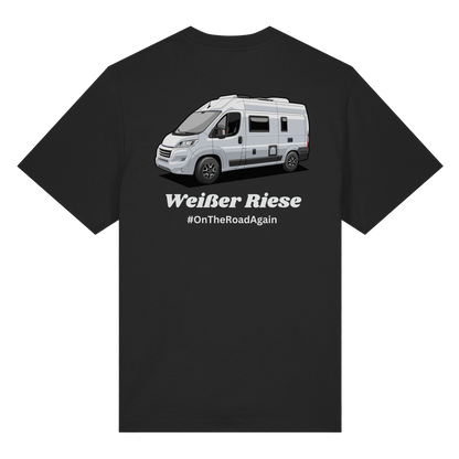 Premium Organic Shirt "Black" - vorne und hinten bedruckt mit Deiner Camper Illustration