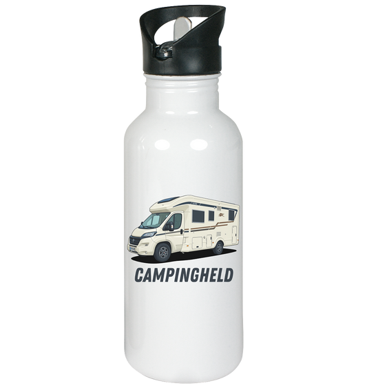 Edelstahl-Trinkflasche - bedruckt mit Deiner Camper Illustration