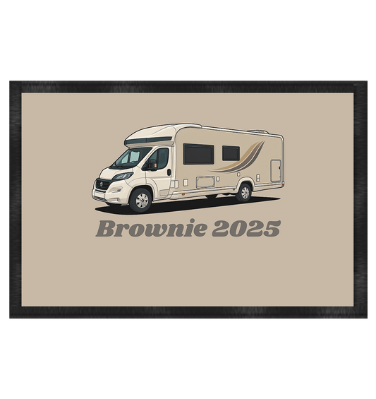 Fußmatte 60x40cm "Sand" - bedruckt mit Deiner Camper Illustration