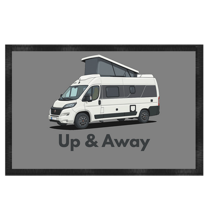 Fußmatte 60x40cm "Grey" - bedruckt mit Deiner Camper Illustration