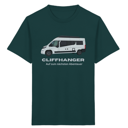 Kids Organic Shirt "Glazed Green" - bedruckt mit Deiner Camper Illustration