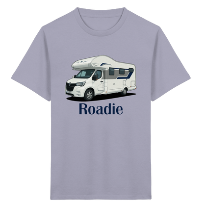 Kids Organic Shirt "Lavender" - bedruckt mit Deiner Camper Illustration