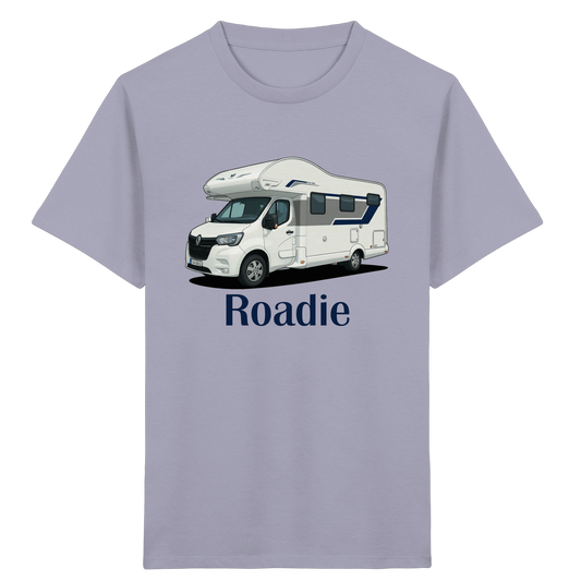 Kids Organic Shirt "Lavender" - bedruckt mit Deiner Camper Illustration