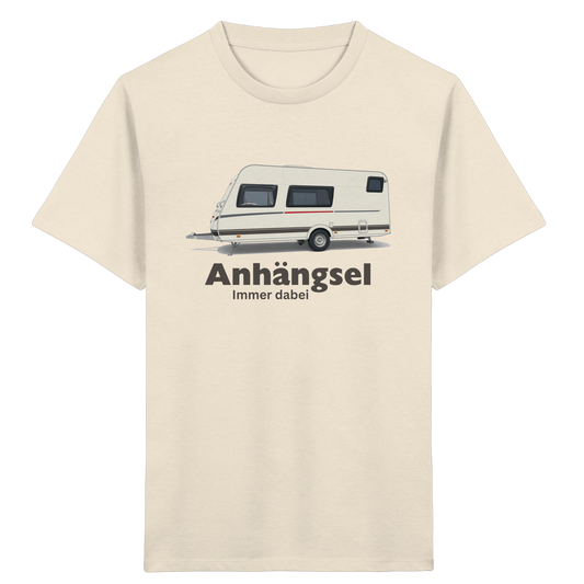 Kids Organic Shirt "Natural Raw" - bedruckt mit Deiner Camper Illustration