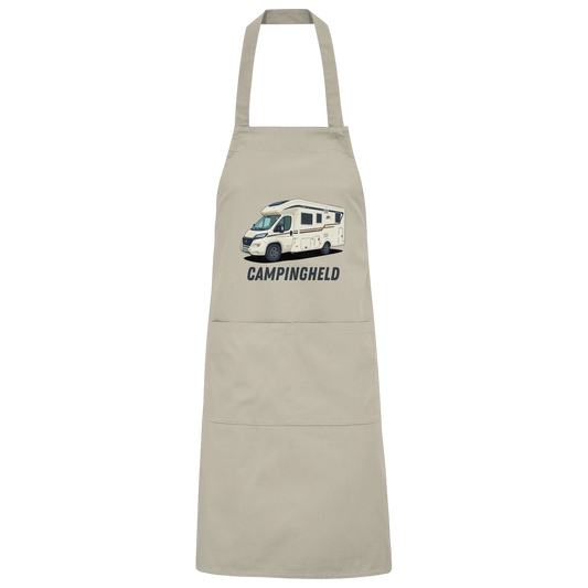 Organic Grillschürze "Rope" - bedruckt mit Deiner Camper Illustration