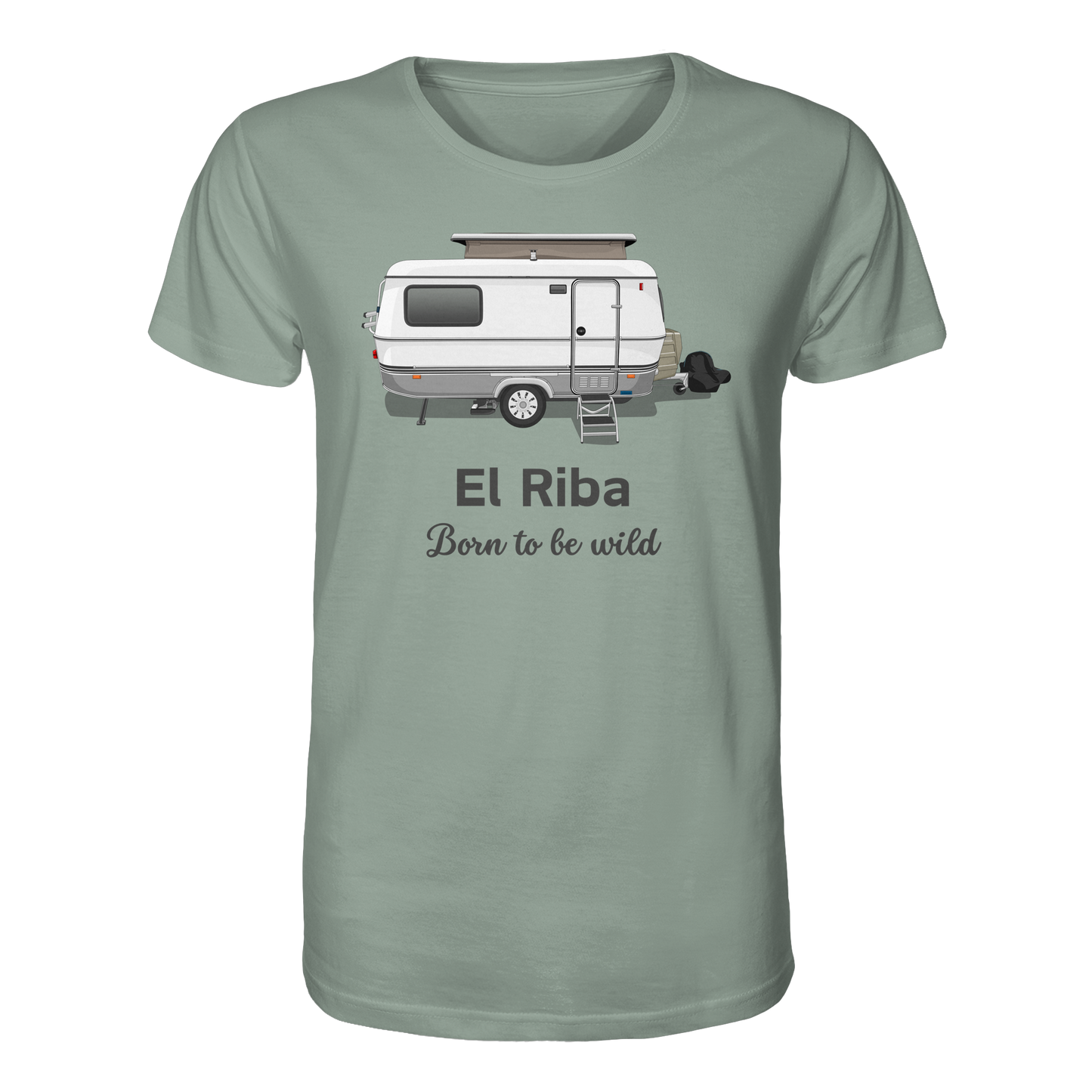 Organic Shirt "Aloe" - bedruckt mit Deiner Camper Illustration