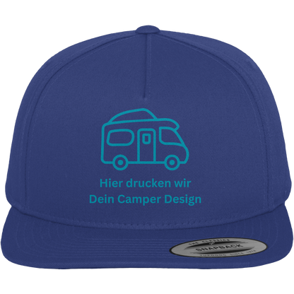 Premium Snapback Cap "Royal" - bedruckt mit Deiner Camper Illustration