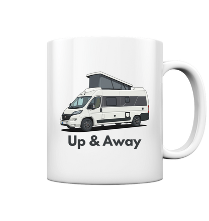 Tasse glossy - bedruckt mit Deiner Camper Illustration