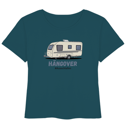 Womens Organic Lightweight T-Shirt "Stargazer" - bedruckt mit Deiner Camper Illustration