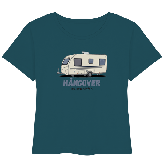 Womens Organic Lightweight T-Shirt "Stargazer" - bedruckt mit Deiner Camper Illustration